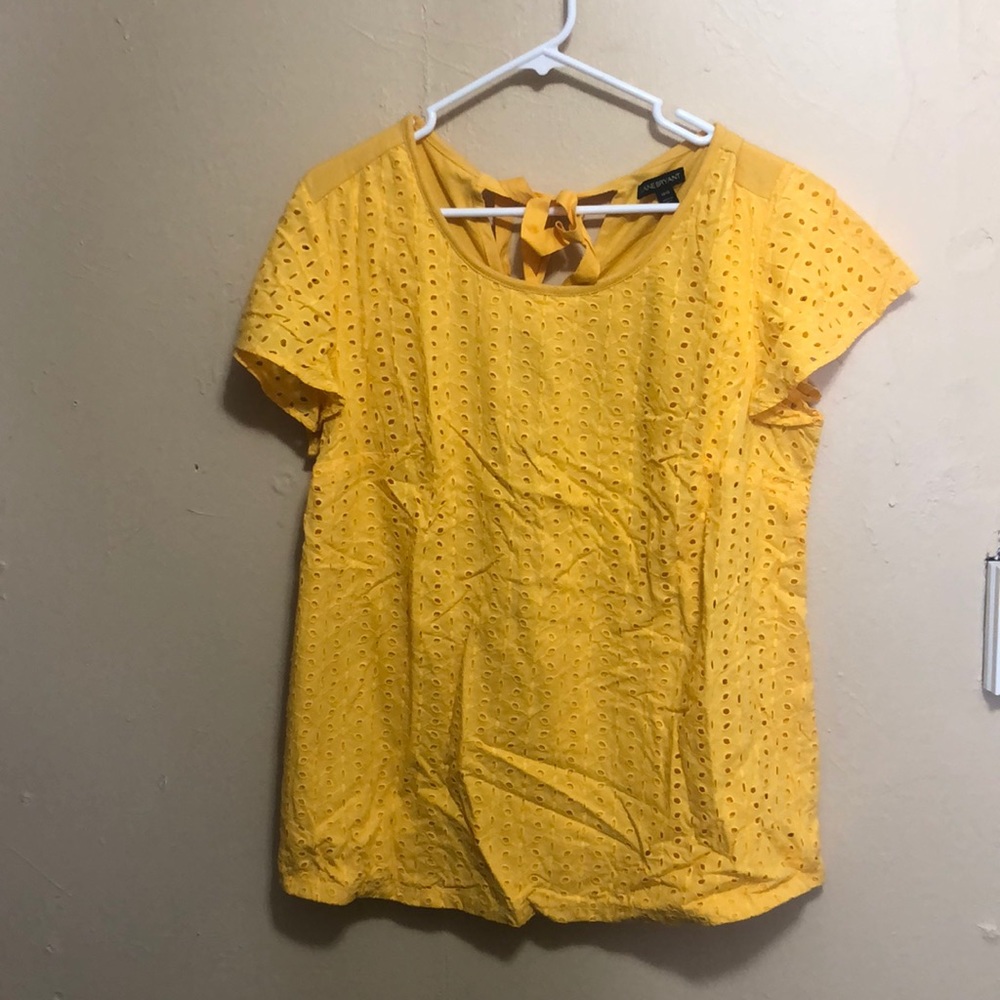 Yellow Lane Bryant Top